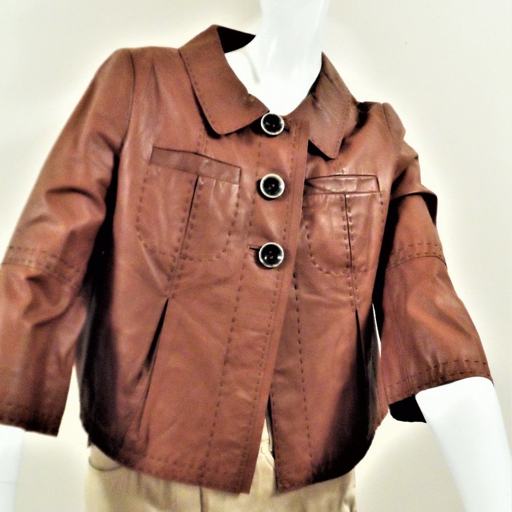 ORWELL LEATHER JACKET   NWT